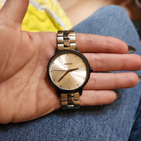 Nixon Women's Watches - Kensington - Navy/Silver - Picture 1 of 4